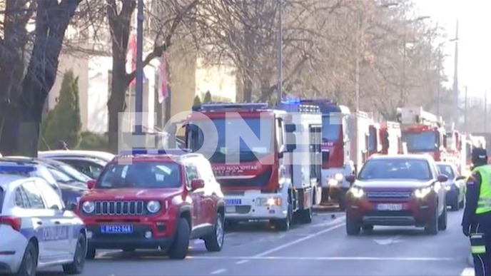 Zapalio se krov Ustavnog suda